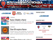 Tablet Screenshot of narew.ostroleka.pl